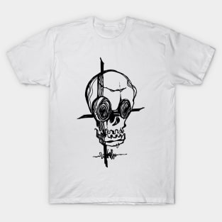 Abstract Skull T-Shirt